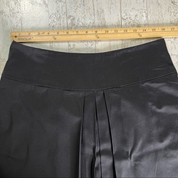 International Concepts Black Pleated Skirt Size 10 - Picture 7 of 11
